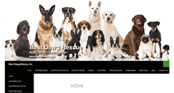 Desktop Screenshot of dawg-rescue.org